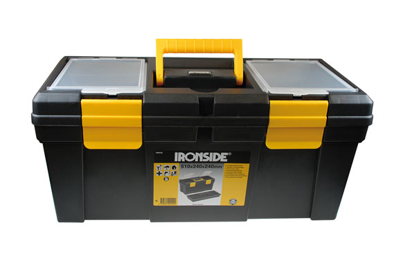 126_691711597b6aa CAJA HERRAMIENTAS ABS NEGRO "TOOL BOX M" - Imagen 1