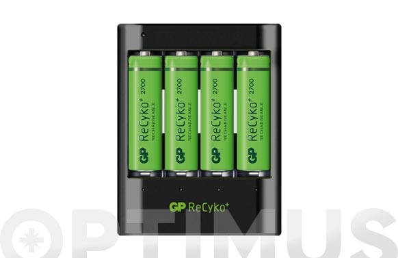 126_6917115b3490e CARGADOR USB 4 PILAS AA-AAA - Imagen 1