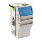 CUBO RECICLAJE MODULAR 3 UNIDADES