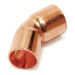 CURVA COBRE 45º M-H 5040