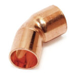 CURVA COBRE 45º M-H 5041