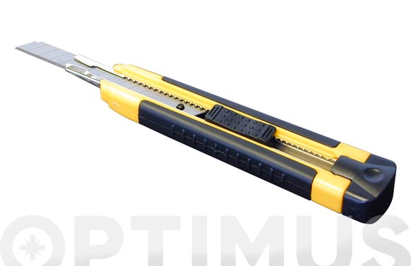 126_691712a7ae83e CUTER 9 MM AUTO LOCK BICOMPONENTE PLASTICO - Imagen 1