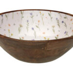 ENSALADERA MADERA ESMALTADA LAISON