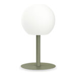 LAMPARA SOBREMESA BOLA KHAKI ACERO 400L XANLITE