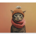 MANTEL INDIVIDUAL FUNNY CATS