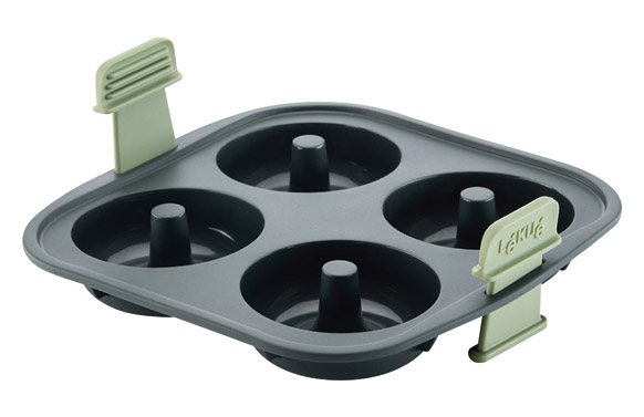 126_691714ead014f MOLDE DONUTS SILICONA 4 CAVIDADES - Imagen 1