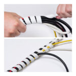 ORGANIZADOR CABLES ESPIRAL
