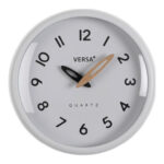RELOJ DE PARED REDONDO MARCO BLANCO