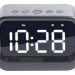 RELOJ DESPERTADOR NEGRO