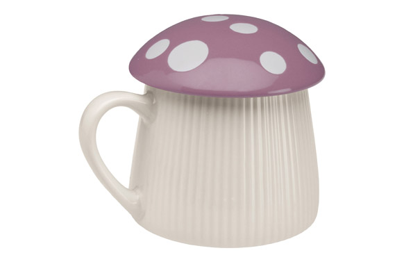 126_6917177ed5295 TAZA CON TAPA SETA VIOLETA - Imagen 1