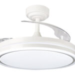 VENTILADOR DE TECHO ASPAS RETRACTILADAS