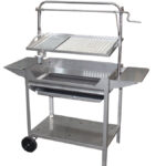 BARBACOA TOCHA PARRILLA PLANCHA REGULABLE INOX