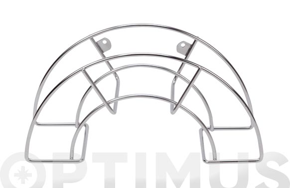 126_692dee26df16e COLGADOR MANGUERA PARED ACERO INOXIDABLE - Imagen 1