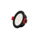 DOWNLIGHT LED EMPOTRAR REDONDO NEGRO LANNIC